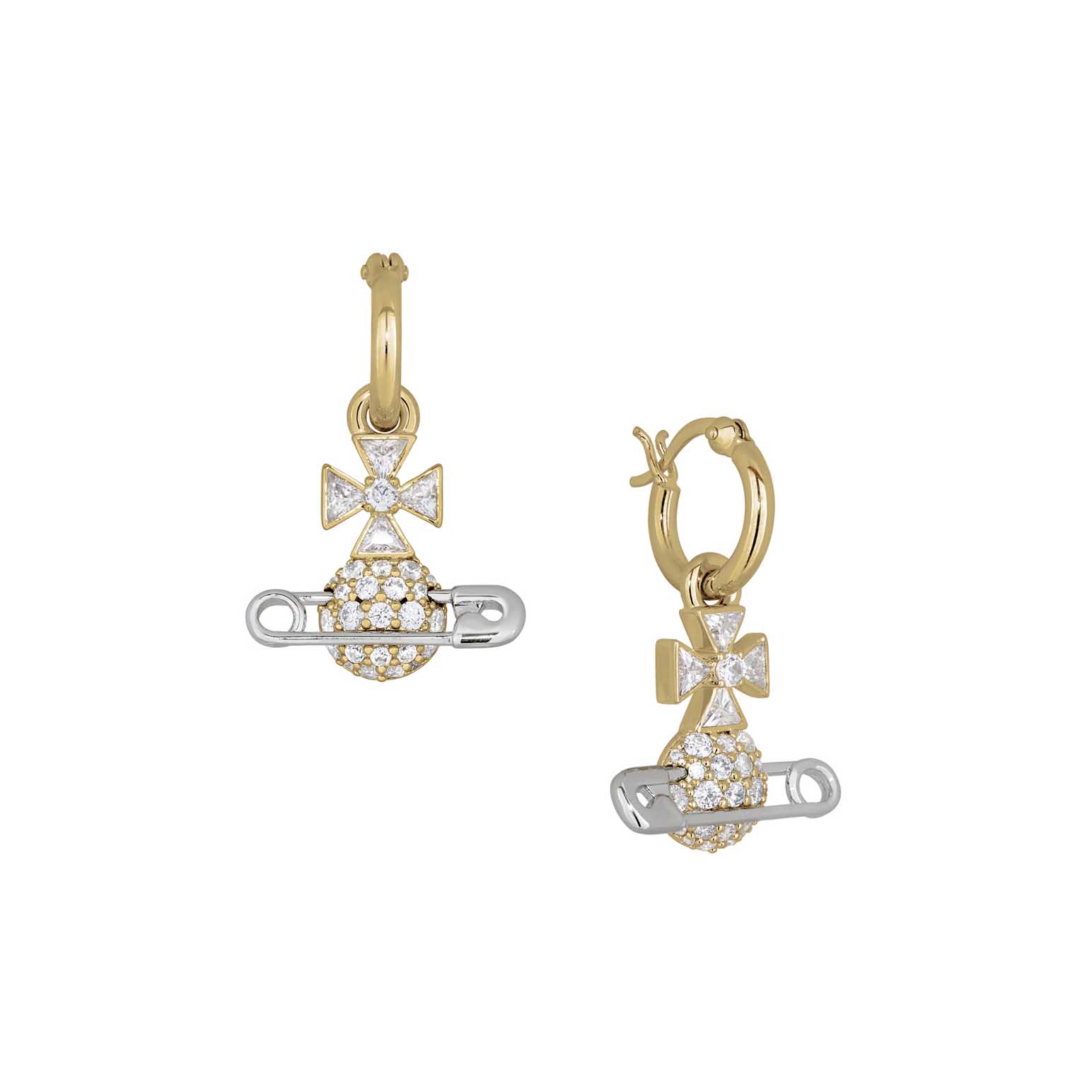 Vivienne Westwood Hectorina Hoop Earrings